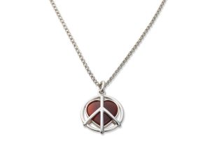Halsband Peace and Love