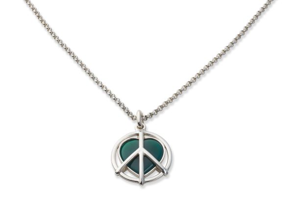 Halsband Peace and Love